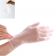 Clear Disposable Vinyl Gloves